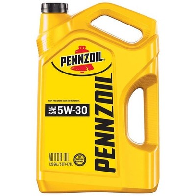 Pennzoil SAE 5W-30 Conventional Motor Oil 5 Qt. (1.25 Gal)