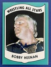 1982 Wrestling All Stars Bobby The Brain Heenan Signed Autographed Card #16 WWF