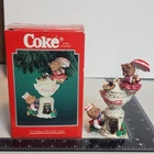 Enesco Christmas Ornament Coke 1996 A Century of Good Taste Bears