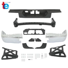 Rear Bumper Assembly Chrome Complete For Toyota Tundra 2014 2015-2021 2016 Steel
