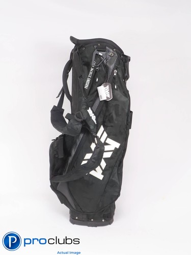 Nice PXG Camo Stand Golf Bag w/Rainhood w/Single/Double Straps - Black 448614