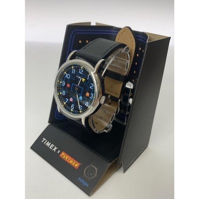 TIMEX / ×PAC-MAN/クォーツ腕時計/アナログ/--/BLK/M555 TIMEX × PAC-MAN quartz watch, analog BLK M555 | eBay