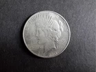 1923 liberty peace one dollar silver coin