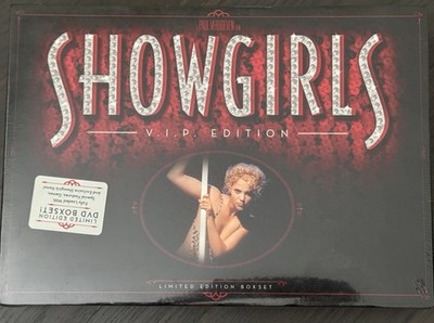 Showgirls VIP Edition Box Set - BRAND NEW never-opened dust cover DVD  