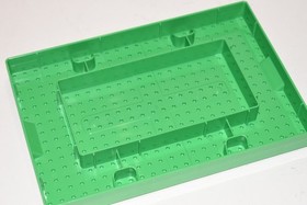 LEGO Early 2010s Creator Bright Green Brick 16 x 24 x 2 93608 Container Top 5932