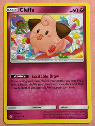 Cleffa 131/214 Unbroken Bonds Uncommon Pokémon TCG
