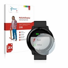 Garmin Vivoactive 3 Music , 2x Vikuiti  MySafeDisplay Screen Protector CV8 clear