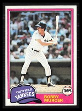 Bobby Murcer 1981 Topps #602  New York Yankees