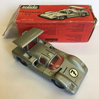 Vintage Solido Made In France No. 169 Chaparral 2F Silver Boxed
