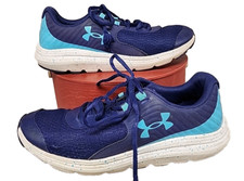 Under Armour Girl's Youth Size 6.5 Running Athletic Shoes Blue 3024829-500