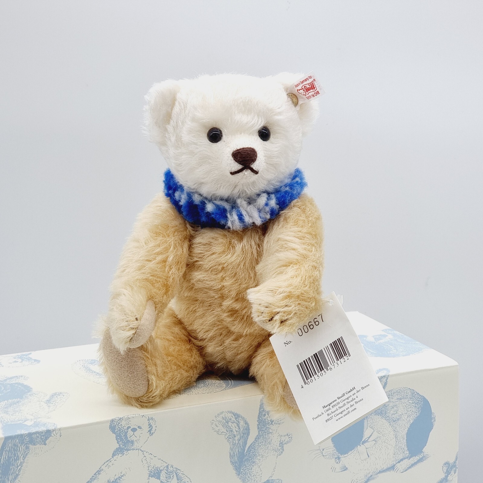 Thumbnail - Steiff 673122 Teddybär Steiff Sommer 2012 Limitiert 2012 26cm Mohair