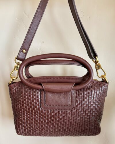 Nwt Women’s Hobo Leather Sheila Top Zip Crossbody, Bag, Purse, Pecan (Brown) - Picture 3 of 10