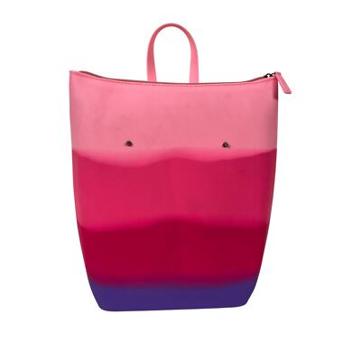American Jewel Bucket Zipper Gummy Silicone Zipped Bag 