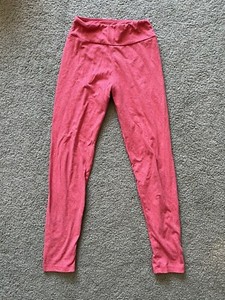 LuLaRoe Solid Color Coral Buttery Soft Leggings Size Tween