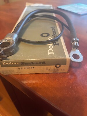 Nos Delco Packard battery cable 2987663 4a-15 dab | eBay 