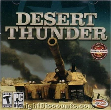 DESERT THUNDER - Tank Combat Simulation PC Game - US Version - NEW - SEALED