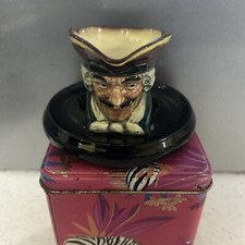 Royal Doulton Miniature Character Toby Jug Dick Turpin Ashtray D5601