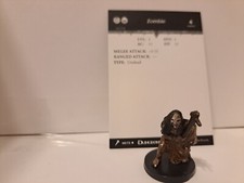 D D Miniatures WOTC Zombie 40/72