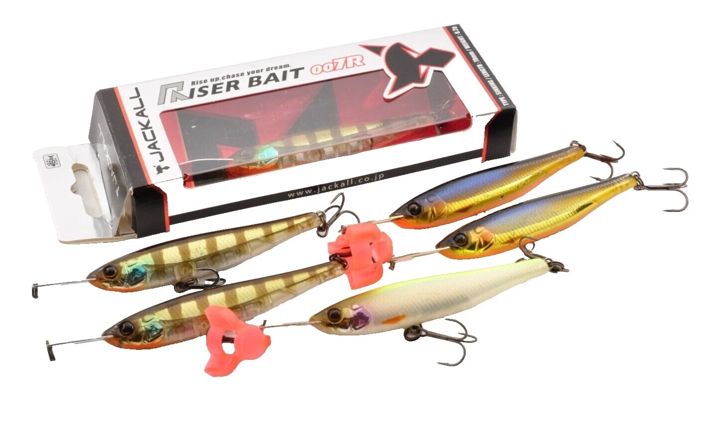 Cebos, señuelos de pesca en agua salada JACKALL