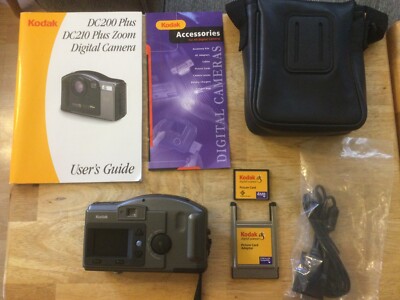 Kodak DC200 Plus digital camera with Kodak original memory card