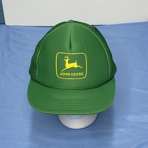 Casquette John Deere Verte Brodée – Style Vintage, Neuve Avec étiquette
