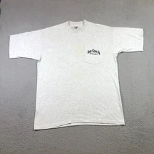 Vtg Horse & Crown Pub Spring Hill T shirt mens L Gray Horse And Crown Pub 1997 