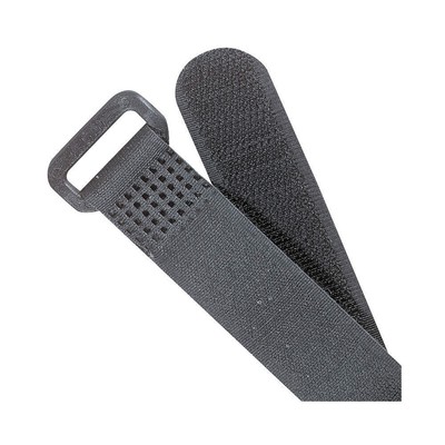 TY-RAP FOL500-50-0 Hook-and-Loop Cinch Strap,18 in,Blk,PK10 4YF29