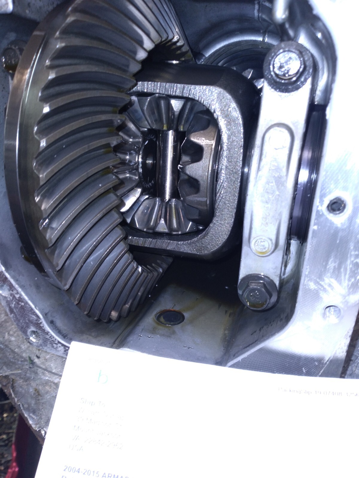 2004-2015 Infiniti QX56 Armada Titan Front Differential Carrier 3.357 ...