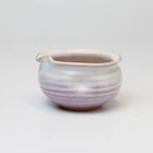 Yusamashi Hagi yaki ware Sencha Japanese Pottery Tea Cooler Hagi murasaki S