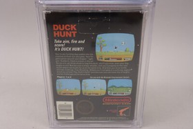 Duck Hunt Nintendo NES 1986 CIB Complete in Box w/Manual CGC Graded 8.0 9.4 Cart
