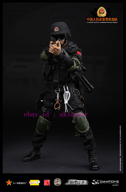 Damtoys Dam78017 1/6 Chinese People'S Armed Police Force Anti
