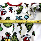 Dr Seuss Grinch One Piece Footie Pajama 18 Month Toddler Christmas Fleece Unisex — photo 6