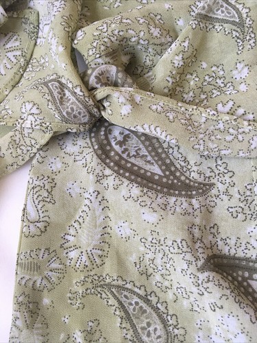 MICHAEL Michael Kors Sunbleached Paisley Jumpsuit Green Size XS RRP £125 - Picture 17 of 24