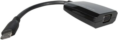 Maplin HDMI Mini C-Type to VGA Adaptor Convertor Cable, PC, Laptop