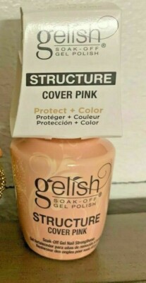 Harmony Gelish UV Gel Polish Structure Gel ''COVER PINK'' 0.5oz **BRAND NEW**