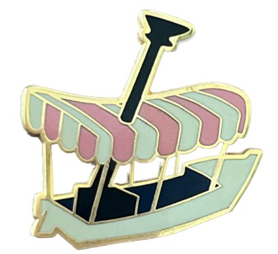 Disney DLR  Adventureland Jungle Boat Pin 2005