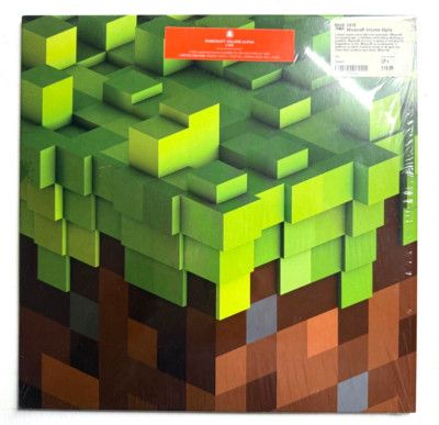 C418 - Minecraft Volume Alpha * Vinyl Lp Green Ltd & Postcard 2015 * Free P&P UK