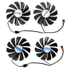 12V Cooling Fan for HIS RX5700 5700XT 8GB IceQ X2 FDC10U12S9-C