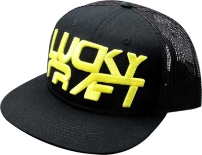 LUCKY CRAFT LC FLAT POP - Black and Yellow