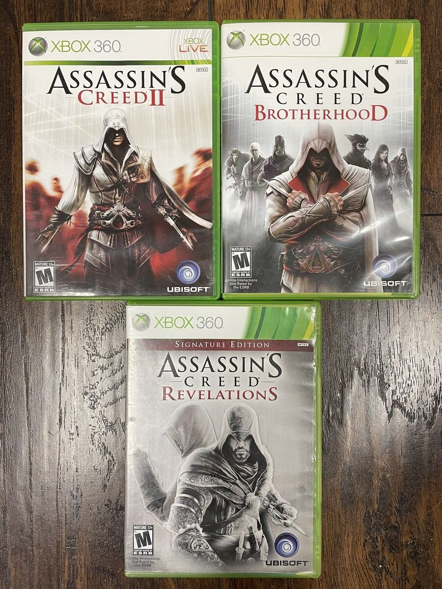 KRESTO ASSASSIN'S CREED II,CREED REVELATIONS,CREED BROTHERHOOD ALL