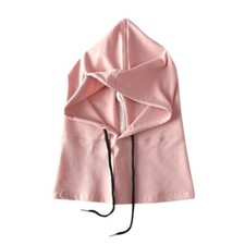 1x Women Men Cotton Beanie Cap Hooded Scarf Balaclava Hat Neck Ear Warmer Winter