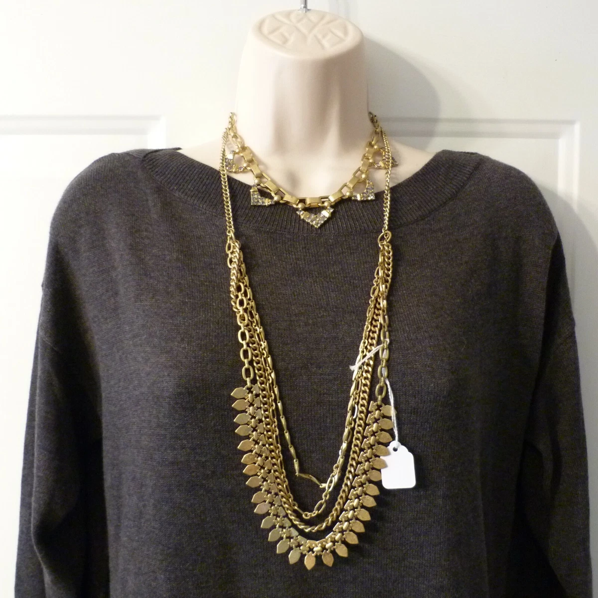 Stella and dot layered necklace deals