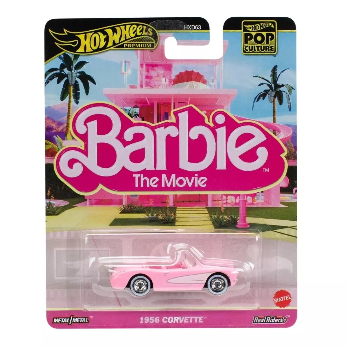 2025 Hot Wheels Premium Pop Culture Barbie The Movie 1956