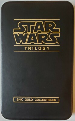 Star Wars Trilogy - A New Hope Ltd 24K GOLD Card in Case Leia | eBay
