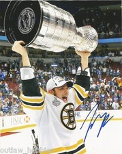 Boston Bruins Tyler Seguin Stanley Cup Autographed Signed 8x10 Photo COA
