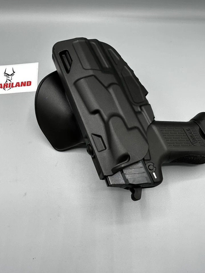 Safariland H&K HK 45C tactical 7377 7TS ALS OWB Holster Right Hand Used - Image 2 of 4