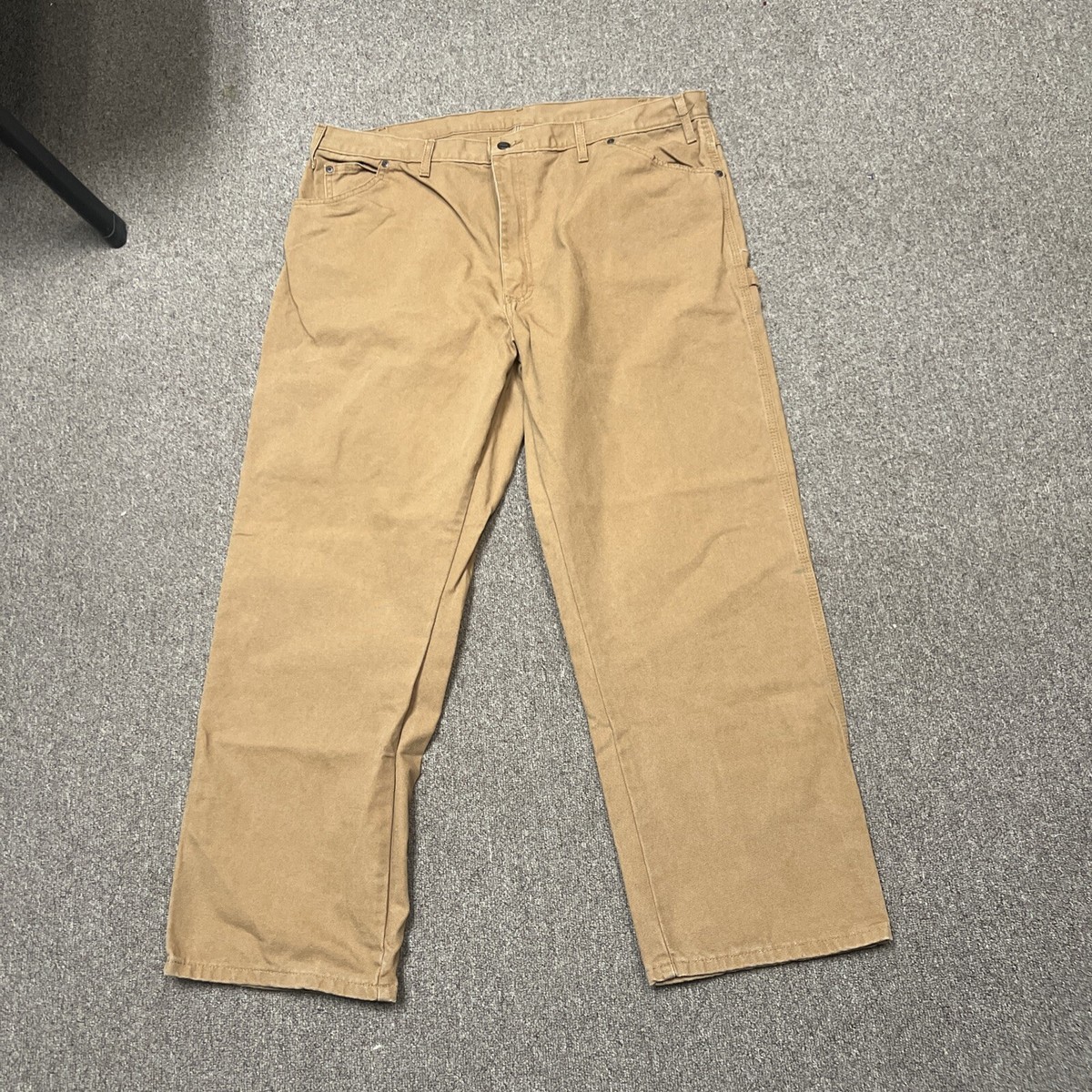 Dickies Carpenter Work Canvas Pants Sz 42x30 Brown | eBay