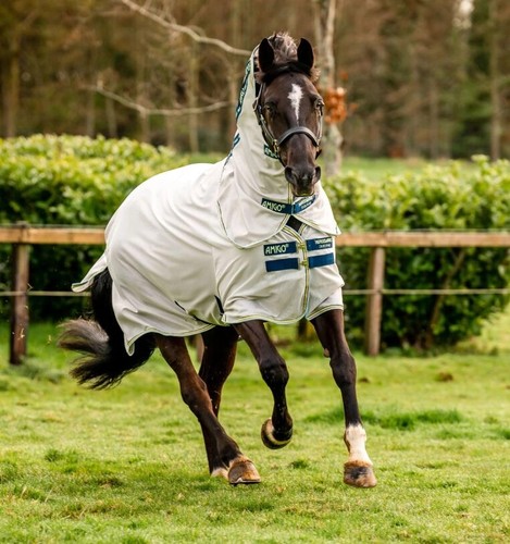 Horseware Amigo Bug Rug UV Sun Reflecting Fly/Midge/Insect Protection 5'6"-7'0" - Picture 11 of 16