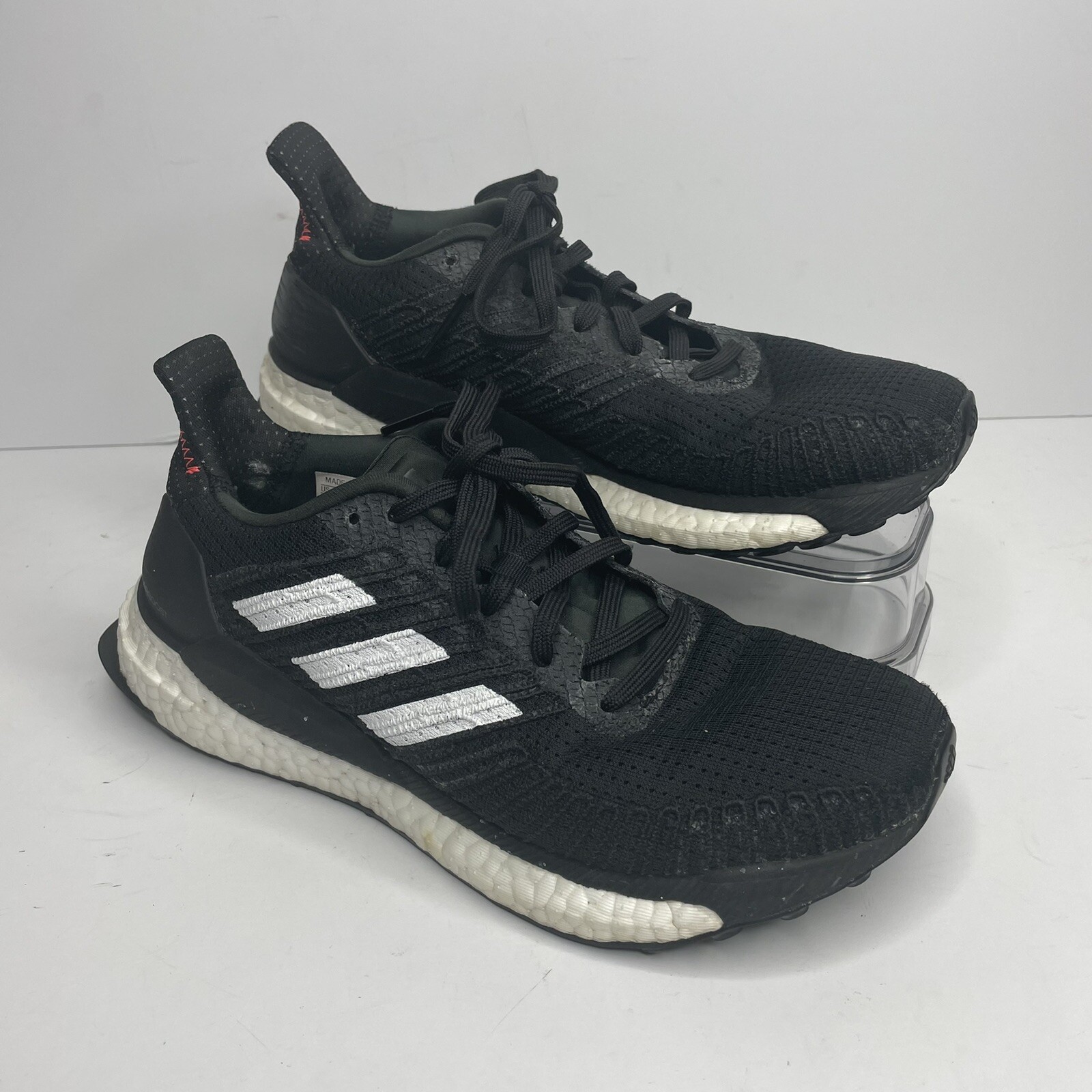 adidas Solar Boost 19 Running Shoe Black Womens Size 6.5 Athletic Sneaker  FW7820 | eBay