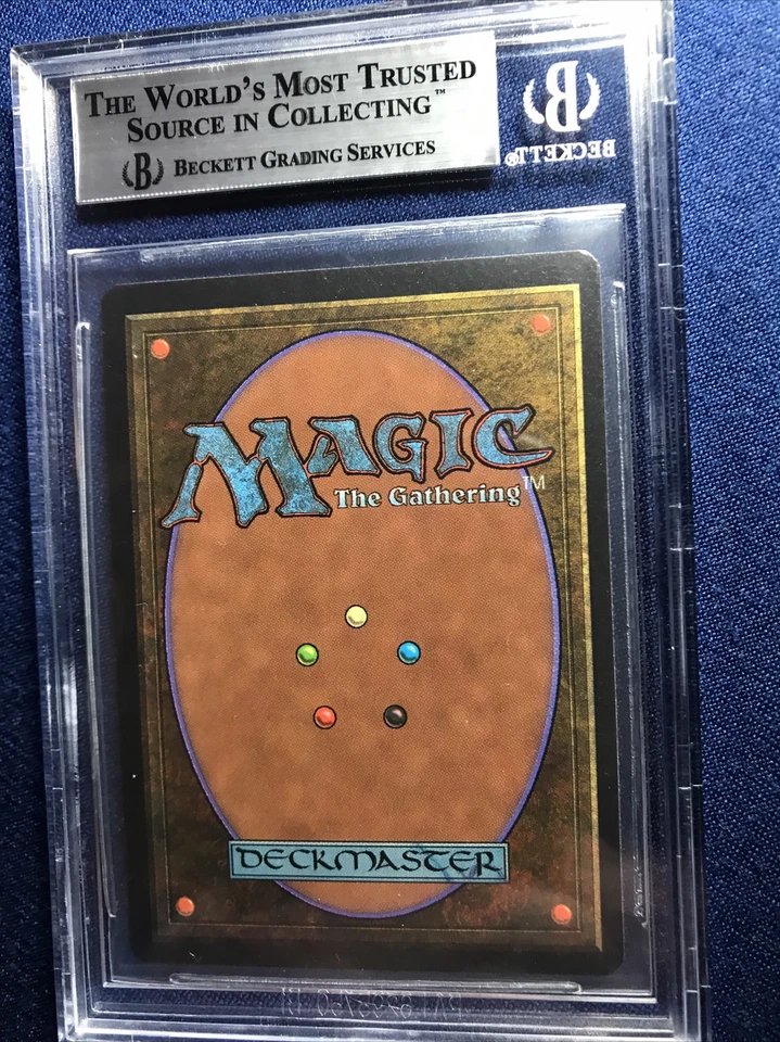 MTG BETA C G Wild Growth BGS 9 Quad++ MINT (Gem Mint edges, surface) 1993 - Image 2 of 2